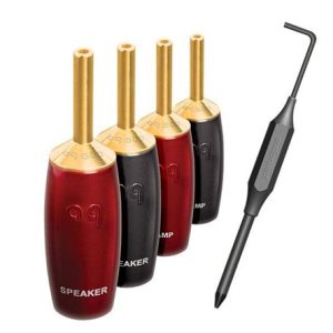 AudioQuest 500 Series Banana Gold - 4 τεμάχια