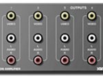 A/V 6-WAY DISTRIBUTION AMPLIFIER