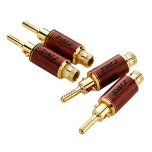 Dali Golden Banana Plugs (4 pcs in plastic bag)