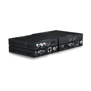 HDBASET 4K EXTENDER KIT, BI-DIR IR/PoC, 18Gbps