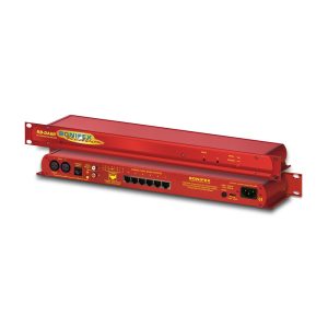 6 Way Stereo Distribution Amplifier With RJ45 Conn