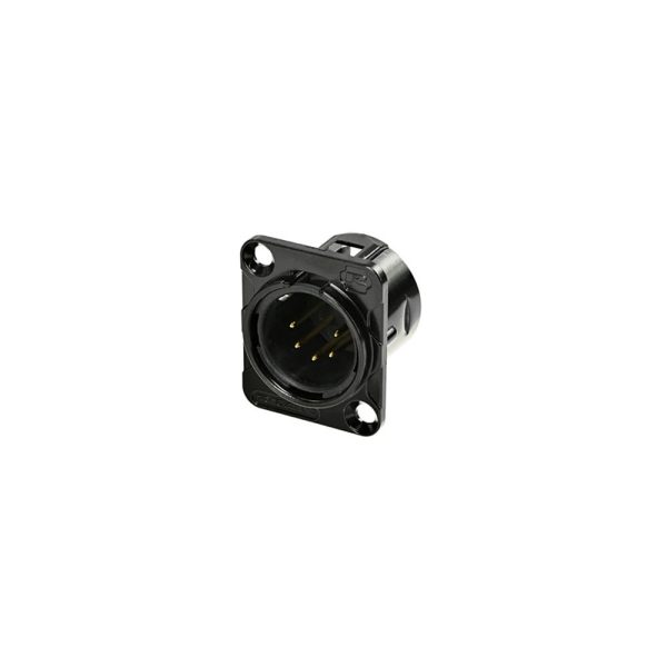 5PIN XLR ΑΡΣΕΝΙΚΟ ΣΑΣΙ ΜΕ ΕΠΙΧΡ.ΕΠΑΦ. ΜΑΥΡΟ