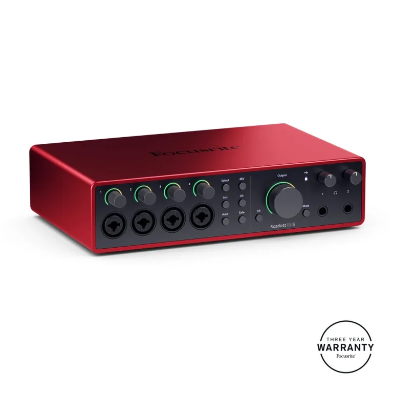 USB AUDIO INTERFACE 18IN/16OUT