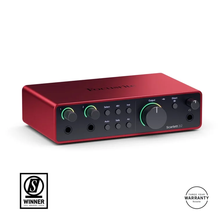 USB AUDIO INTERFACE 2IN/2OUT
