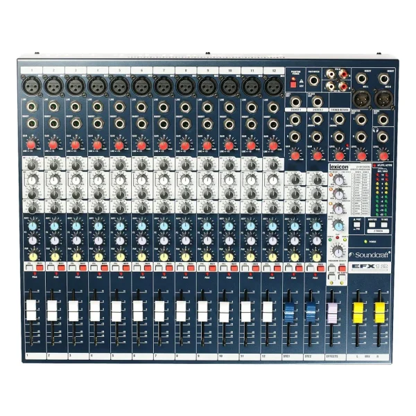 MIXING CONSOLE 12CH WITH DIGITAL EFFECTS