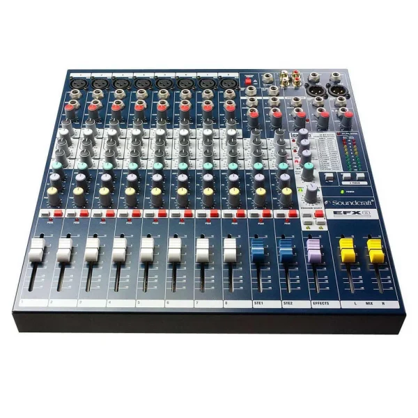 MIXING CONSOLE 8CH WITH DIGITAL EFFECTS