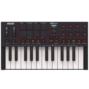 AKAI MPK MINI IV Midi Keyboard 25 Πλήτρων Μαύρο