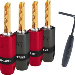AudioQuest SureGrip-300 BFA-Bananas gold plated