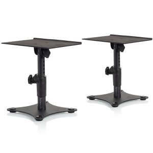 GATOR Frameworks GFWSPKSTMNDSK Επιτραπέζιες Βάσεις για Ηχεία Studio Monitor (Zεύγος)