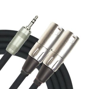 GRANITE Y-370PRL-B-0.5M-BK Kαλώδιο Καρφί-XLR 0.5m