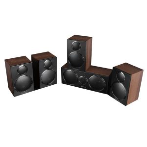 WHARFEDALE DX-3 HCP σύστημα ηχείων 5.0 σε χρώμα καρυδιάς